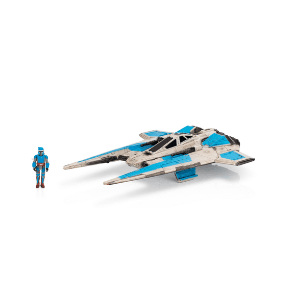 Star Wars Micro Galaxy Squadron Fang Fighter - 5 inch Vehicle with 1 inch Micro Figure Accessory