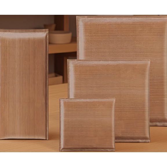 SWOEBTH 4 Pack Heat Press Pillow Set, 4 Sizes Teflon Foam Pressing Pads for Sublimation and Heat Transfer Projects