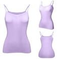 thumbnail image 1 of SWPZC Women's Summer Tops 2024 Tank Top Yoga Gym Sleeveless Camisole Plus Size Underwear With Chest Pad S 6XL 4xl Womens plus Size Tops Beach Sayings Tops for Women, 1 of 4