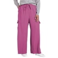 thumbnail image 1 of SWQZVT Womens Pants Plus Size Cargo Pants for Women Loose Lightweight Wide Leg Drawstring Pants Casual Work Pants 5XL, 1 of 7