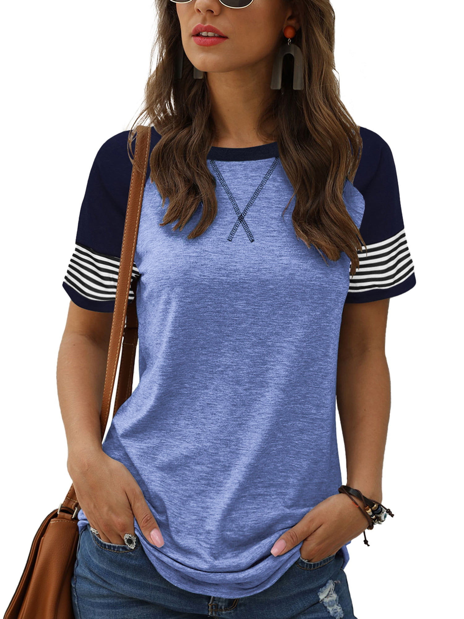 Summer Versatile Casual Short-sleeved Top Women