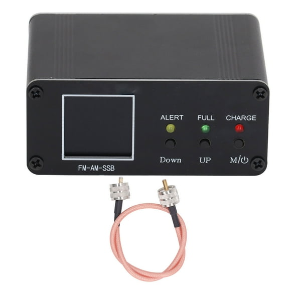 SWR Power Meter FM AM SSB Digital Standing Wave Wattmeter with Alarm 120W 1.8Mhz54Mhz