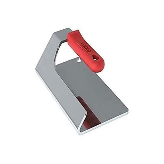 SWS-74, 4L X 7-1/2W-Inch 2 Lbs Stainless Steel Steak Weight with Silicone Sleeve, Patty Meat Grill Press, Steak Weight Press