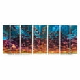 thumbnail image 1 of All My Walls 'Abstract' by Ash Carl Designs 7 Piece Graphic Art Plaque Set, 1 of 3
