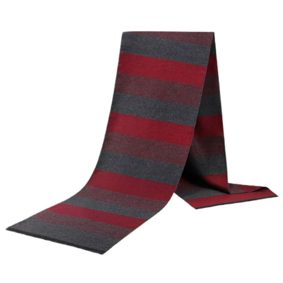 SWSMCLT Men's Fashion Scarves Warm Scarf Fall Winter Spring Regular Fit Thick Fringe Muffler Style4 One Size