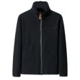 thumbnail image 1 of SWSMCLT Men's Fleece Coat Soft Jacket Zip Up Long Sleeve Fall Pocket High Neck Casual Winter Thermal Outerwear Black Medium, 1 of 1