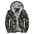 thumbnail image 1 of SWSMCLT Men's Hoodies Fleece Soft Thick Fall Long Sleeve Sweatshirt Hooded Fitted Full Zip Hooded Sweatshirt Camoflag 44, 1 of 4