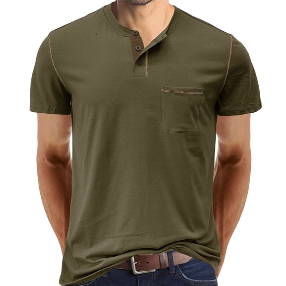 SWSMCLT Men's Soft Shirt Basic T Shirt Short Sleeve Regular Fit Fashion Cool Top Pocket Summer Stretch Green 3X-Large