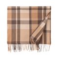 thumbnail image 1 of SWSMCLT Men's Warm Shawl Travel Scarf Lightweight Vintage Fall Winter Casual Cozy Classic Pashmina Shawl Style4 One Size, 1 of 2