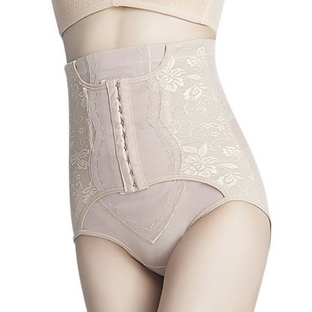 SWSMCLT Shapewear for Women Tummy Control Waist Girdles Extra Firm Compression Hip Enhancer Shaper Shorts Seamless Mesh High Waist Trainer Butt Lifting Underwear Butt Lifter Panties Nude 12