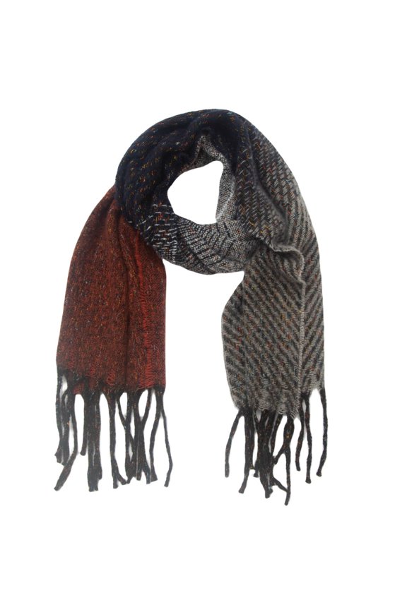 Women's 2025 Scarf Brushed Muffler Comfy Cute Casual Fringe Convertible Scarves & Wraps Fall Soft Style3 One Size