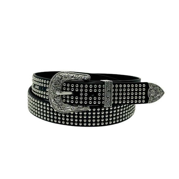 SWSMCLT Women's All Seasons Belt 2025 Medieval Casual Harem Adjustable Belts Biker Autumn Buckle Cool Rapper Black X-Small-Large