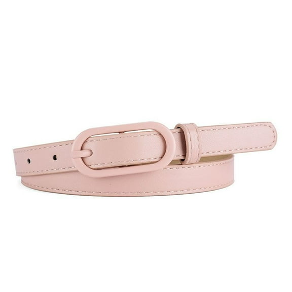 SWSMCLT Women's All Seasons Belt Adorable Regular Fit Winter Belt For Dress Adjustable Belts Autumn Casual 2025 Pink X-Small-Large