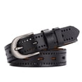 thumbnail image 1 of SWSMCLT Women's All Seasons Belt Loops D Ring Date Medium Spring Adjustable Belts Autumn Belt For DressBlack X-Small-Large, 1 of 2