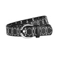 thumbnail image 1 of SWSMCLT Women's Autumn Belt 2025 Groove D Ring Bead Glitter Adjustable Belts Belt Loops Casual All Seasons Black X-Small-Large, 1 of 5
