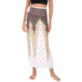 thumbnail image 1 of SWSMCLT Women's Beach Sarong Boho Wrap Skirt Summer Cover Up Skirt High Waist Fitted Uv Protection Winter Style1 X-Small-Large, 1 of 1