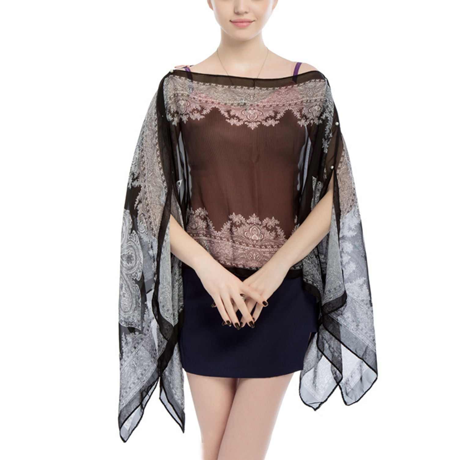 chiffon swing top
