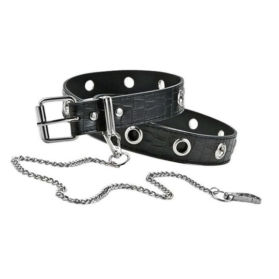 SWSMCLT Women's Casual Adjustable Belts Metal Buckle Groove Belt Basic Belt Autumn Grunge Cool Rapper 2025 Buckle Style4 X-Small-Large