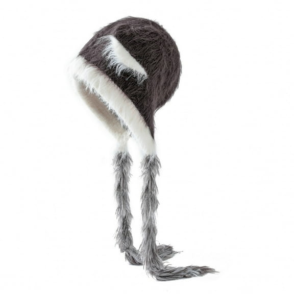 SWSMCLT Women's Casual Beanie Autumn Beanie Hat Winter Comfy Spring Pull On Cap Knit Chic Soft Cold Weather Coffee One Size