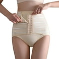 thumbnail image 1 of SWSMCLT Women's Classic Body Shaper Basic Panties Fall Body Shaper Brief Cocktail Butt Lifting Curvy Elastic Band Nude Large, 1 of 5