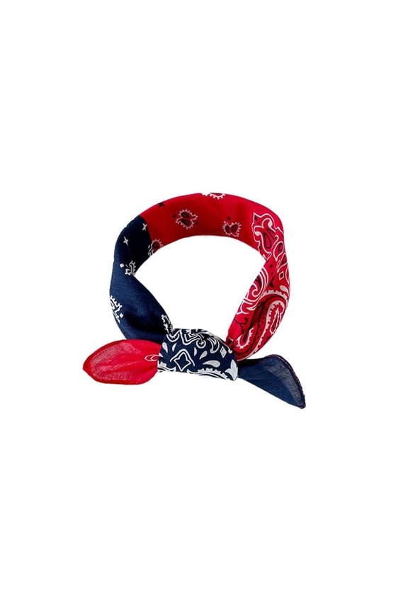 Women's Cool Rapper Bandana Casual Fashion Regular Fit Summer Thin Hair Scarf Cotton Durags Fall Blue Red One Size
