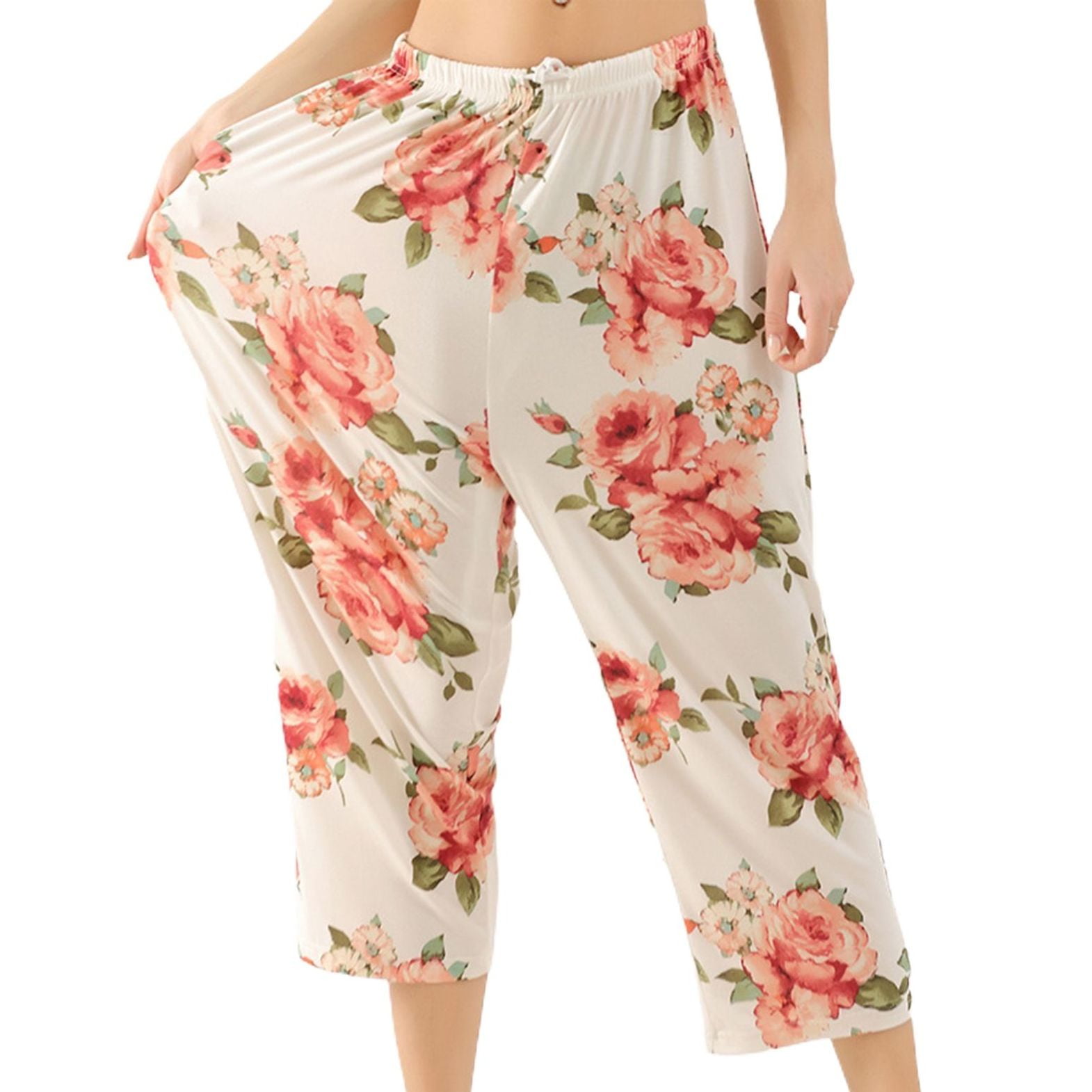 SWSMCLT Women's Cotton Pajama Pants Pj Bottom Lightweight Christmas ...