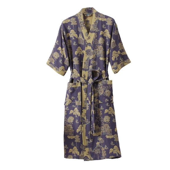 SWSMCLT Women's Cute Robe Cotton Pjs Comfy Long V Neck Breathable Fall Summer Medium Trendy Spring Yellow Blue Large