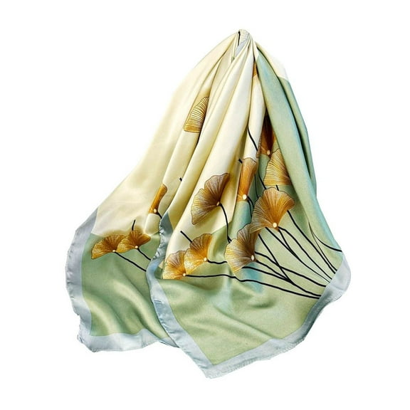 SWSMCLT Women's Elegant Bandana Comfy Breathable Spring Head Scarf Scarf Casual Light Fall Convertible Grey One Size