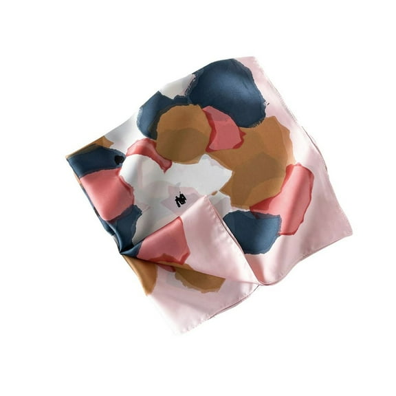 SWSMCLT Women's Elegant Bandana Comfy Breathable Spring Head Scarf Scarf Casual Light Fall Convertible Pink One Size