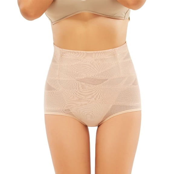 SWSMCLT Women's Extra Firm Body Shaper Brief Fall Body Shaper Panties No Panties Line Body Shaper Trainer Firm Medium All Seasons Hip Lifter Nude X-Large