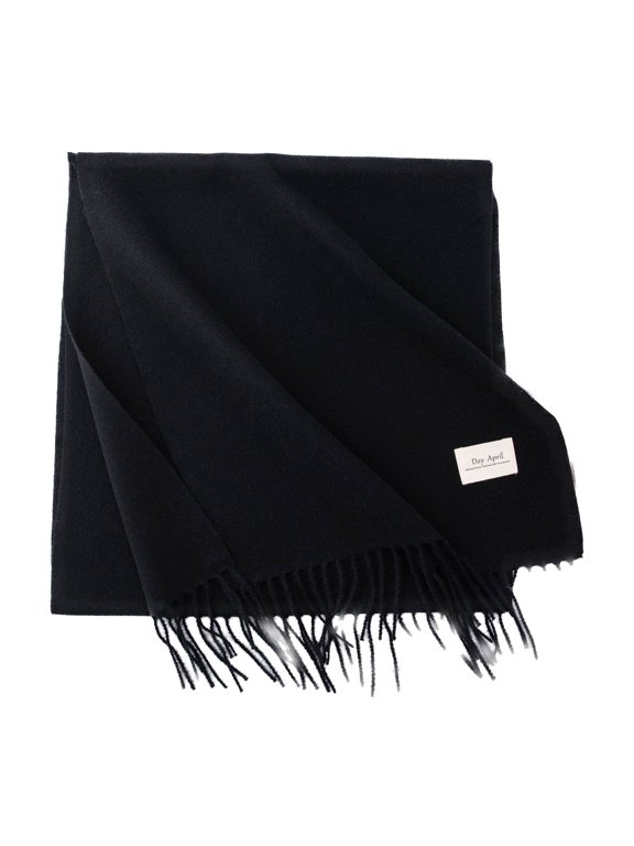 Women's Fall Shawl Warm Scarf Thick Family Cozy Pashmina Spring Fringe Soft Convertible Classic Black One Size