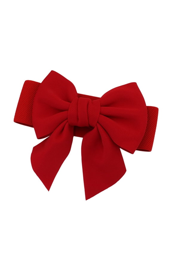 Women's Fashion Belt Cute Belt For Dress Thick Casual Cotton Basic Winter Slim Snap On Adjustable Belts Red X-Small-Large