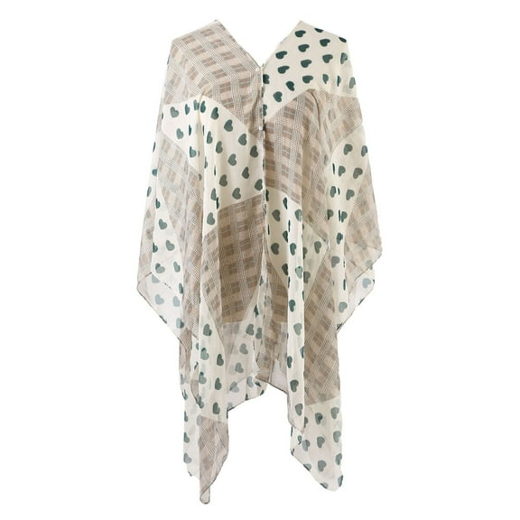 SWSMCLT Women's Fashion Shawl Soft Shirt Cute Casual Spring Cool Long Blouse Summer Fall Off The Shoulder Green One Size