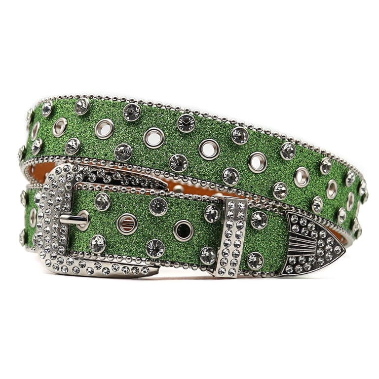Women\'s Medium Bling Buckle Leather Belt Nocona Women main image 2