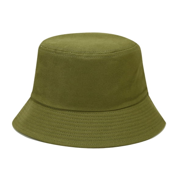 SWSMCLT Women's Fedora Winter 100 Cotton Foldable Travel Summer Cap Sun Protection Classic Casual Spring Hat Army Green One Size