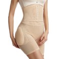 thumbnail image 1 of SWSMCLT Women's Firm Compression Butt Thigh Padded Hip Enhancer Shapewear Lifter Shaper Shorts High Waist Tummy Control Slimming Girdle Corset Waist Trainner Nude Small, 1 of 5