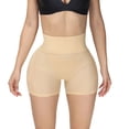 thumbnail image 1 of SWSMCLT Women's Hip Pads Shaper Tight Tummy Control Padding Padded Shapewear Shorts Body Shaper High Waist Hip Enhancer Bridal Nude1 X-Large, 1 of 4