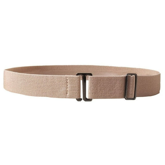 SWSMCLT Women's Metal Adjustable Belts Casual Medium Fashion Metal Buckle Stretch Winter Buckle Belt Nylon Khaki Small-X-Large