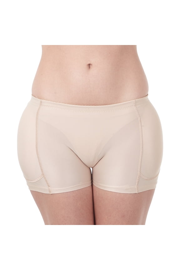 Women's Padded Hip Enhancer Underwear Seamless Removable Lift Butt Thigh Pads Butt Shaper Butt Lifter Panties Booty Lifting Shapewear Shorts Nude 14