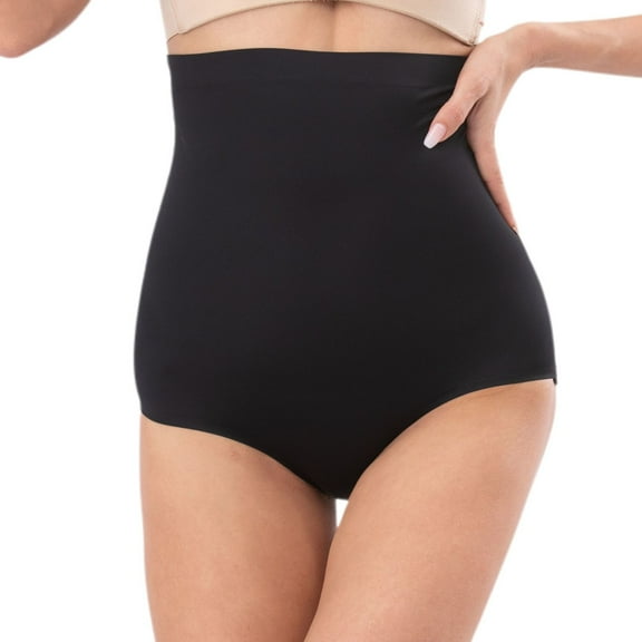 SWSMCLT Women's Shapewear Shorts Tummy Control Shaper Shapewear Slimming Spandex Tight Firm Full Coverage Butt Lifting Black Large