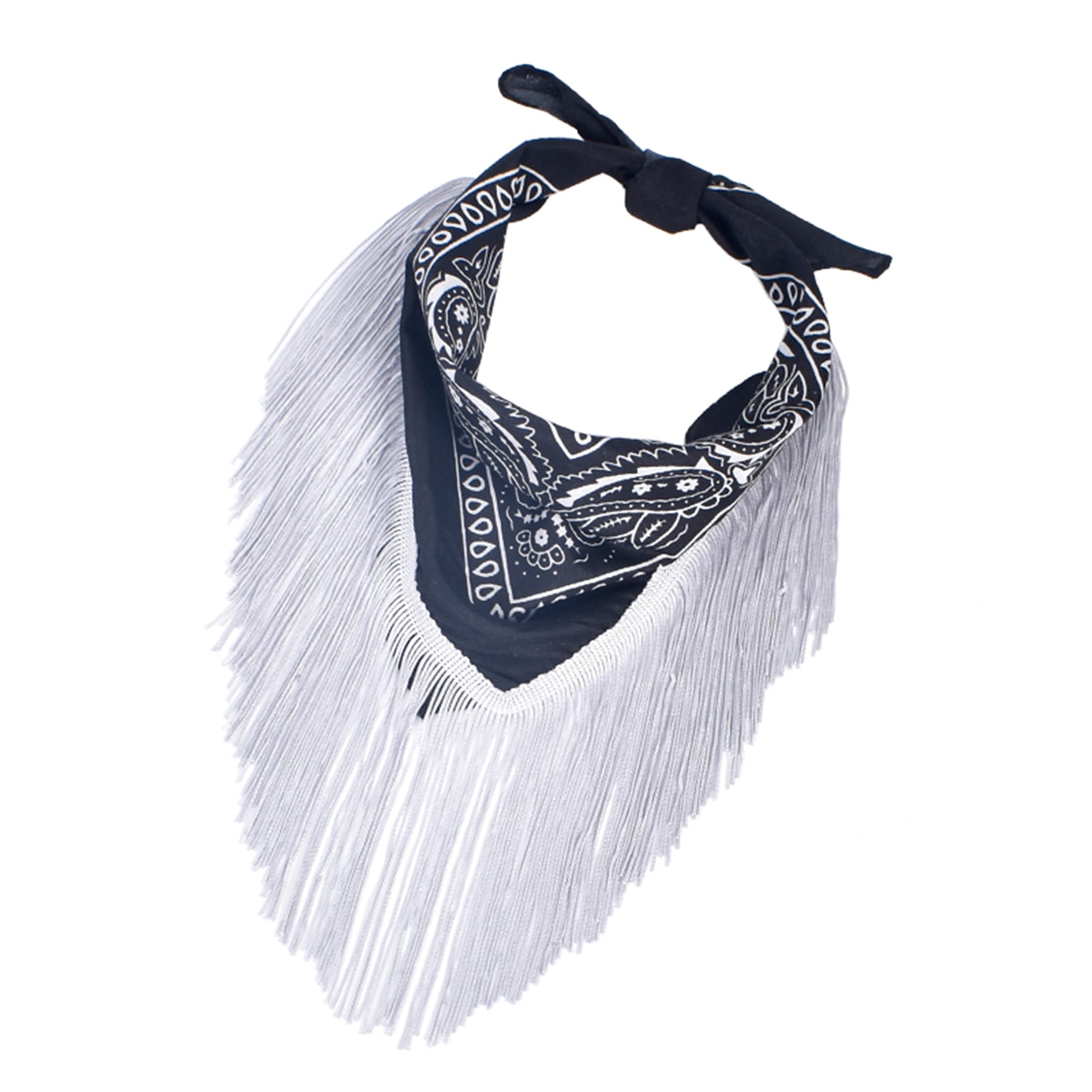 Rhinestone Fringe Bandana: Cowgirl Bachelorette Party Accessory