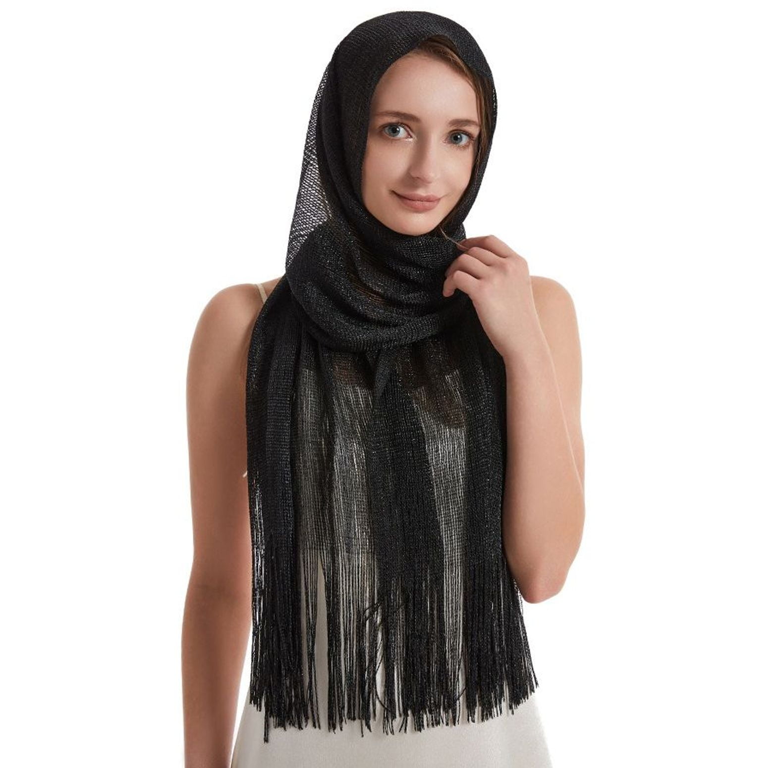 小物 MELT THE LADY large logo scarf SWSMCLT Women's Sheer Scarf Fall Shawl Casual Head Scarf