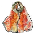 thumbnail image 1 of SWSMCLT Women's Sheer Scarf Fashion Shawl Thin Summer Soft Cozy Casual Party Loose Fall Lightweight Pashmina Style1 One Size, 1 of 1