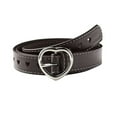 thumbnail image 1 of SWSMCLT Women's Skinny Belt For Dress Adjustable Belts Buckle Belt Fashion Faux Leather Casual Cute Travel Coffee X-Small-Large, 1 of 1