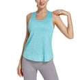 thumbnail image 1 of SWSMCLT Women's Soft Tank Top Quick Dry Sleeveless Top Yoga Shirt Workout Summer Cool Scoop Neck Sky Blue X-Large, 1 of 4