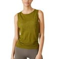 thumbnail image 1 of SWSMCLT Women's Soft Tank Top Running Top Cotton Fall Split Basic Vest Yoga Workout Loose Backless Summer Green Small, 1 of 4