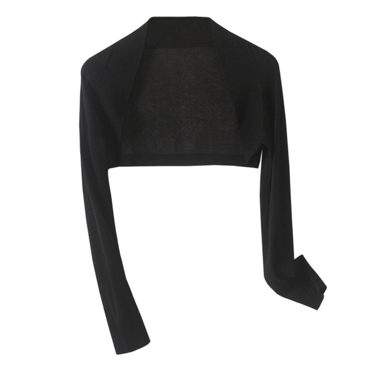 1piu1uguale3 LADIES' UV BOLERO［BLACK］ Women's Swim Bolero Shrug | Certified UPF 50+ – UV Skinz®