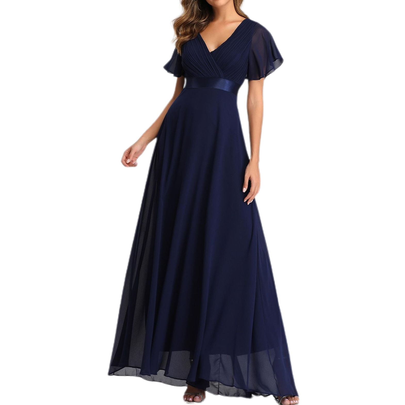 latest evening dresses 2020 Off The Shoulder Satin Ball Gown Dresses main image 0