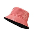 thumbnail image 1 of SWSMCLT Women's Sun Protection Bucket Hat Metallic Cap Halloween Party Classic Fishing Foldable Spring Fashion Floppy Hat Watermelon Red One Size, 1 of 1