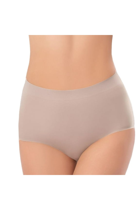 Women's Tummy Control Shaper Shorts Postpartum Elastic Shapewear Firm Body Shaper High Waisted Butt Lifting Spandex Nude Medium